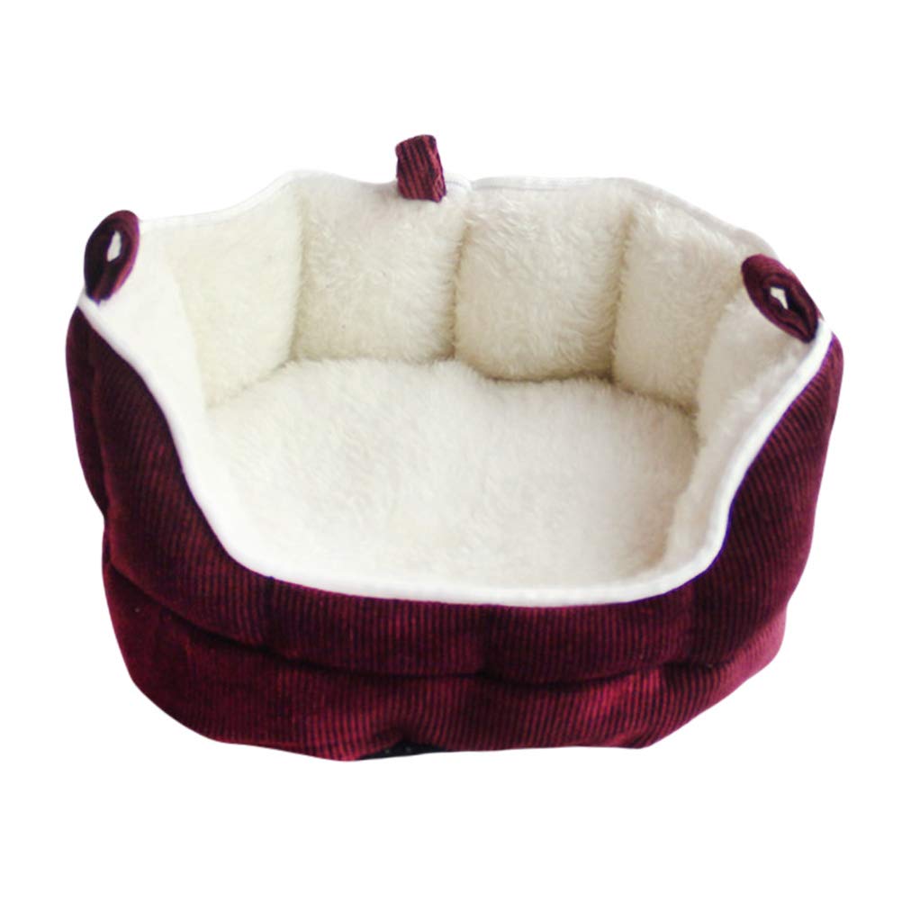 POPETPOP Hammock Cotton Sofa Nest for Small Pet Bed House Ferret Rabbit Hamster Sleeping Bag