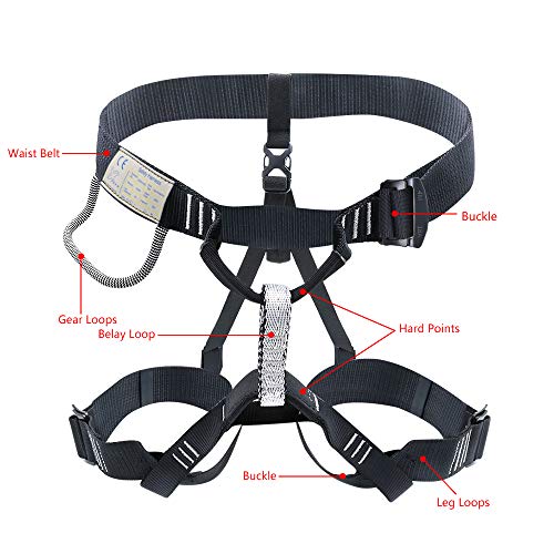 X XBEN Climbing Harness Professional Mountaineering Rock Climbing