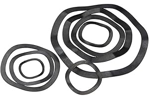 kangsiyu 2-50pcs M3 M4 M5 M6 M8 M10 M12 M14 M16 M19 -M118 Carbon Steel Three Wave Crest Wave Type Gasket Wave Washer Spring W