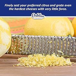 Orblue Lemon Zester & Cheese Grater - Premium