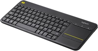 Logitech K400 Wireless Touch Keyboard Black with Receiver