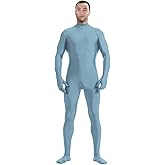 Aniler Men's and Women's Headless Spandex Bodysuit Zentai Jumpsuit Halloween Dress Up Party Cosplay Unitard Body Suit