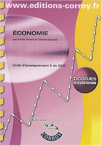 Amazon Fr Economie Ue5 Du Dcg Enonce Picard Xavier Sauviat Chantal Livres