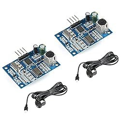 JESSINIE 2Pcs JSN-SR04T Ultrasonic Distance