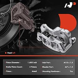 A-Premium Disc Brake Caliper Assembly with Bracket
