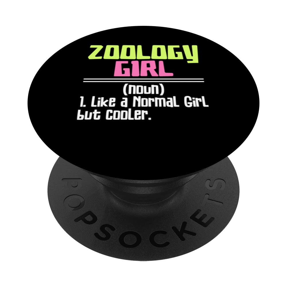 Like A Normal Girl But Cooler Care Zoo Keeper PopSockets Swappable PopGrip