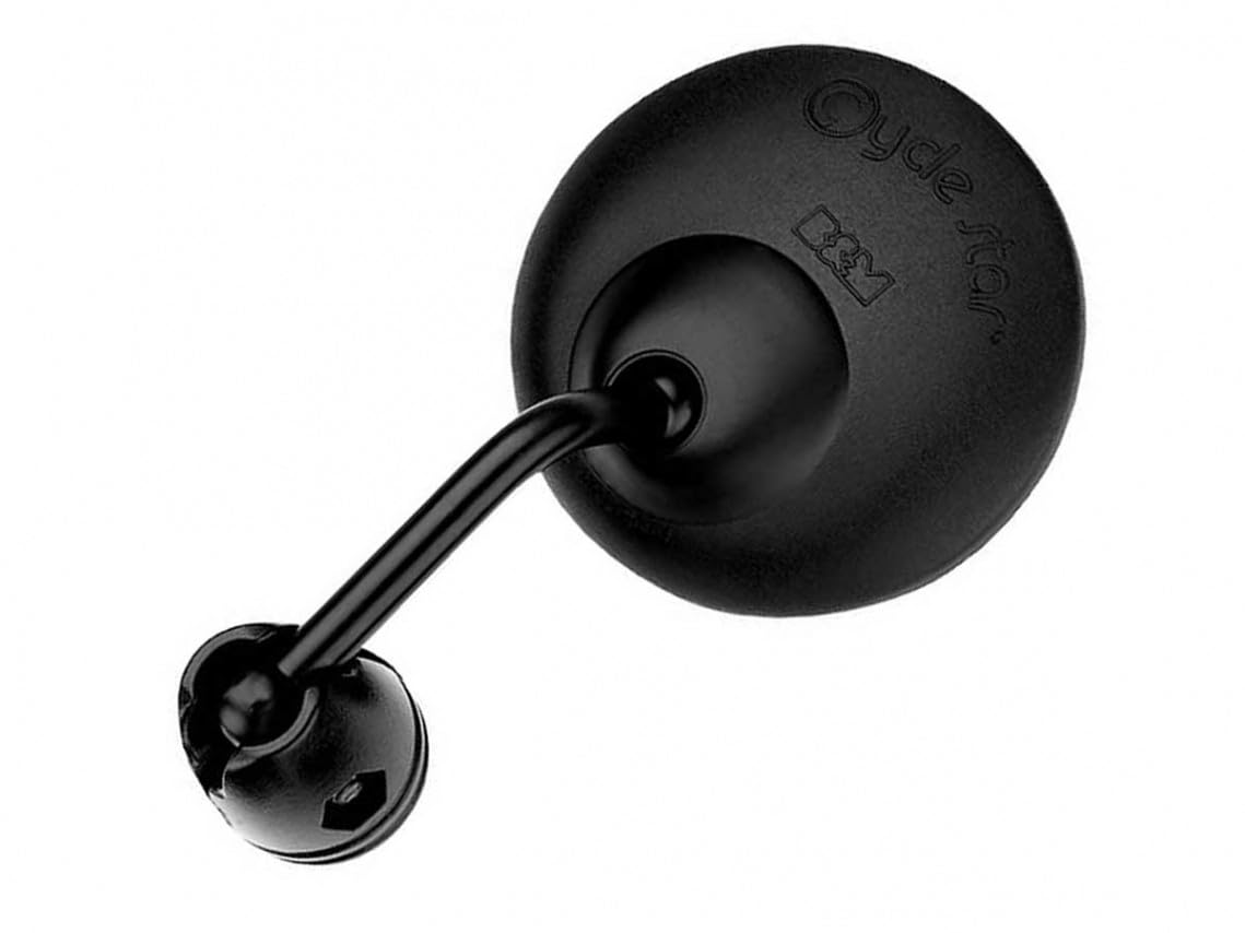 Busch & Müller Cycle Star Bicycle Mirror Black/Silver Ø60 mm