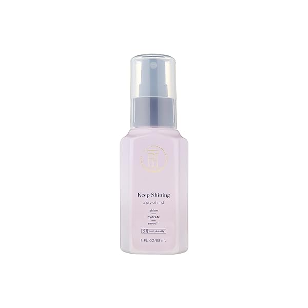TPH BY TARAJI KEEP SHINING DRY OIL MIST FOR COILY & CURLY HAIR | PROTECTIVE GLOSS & HAIR SHINE SPRAY HELPS REDUCE THE LOOK OF SPLIT OF ENDS | CRUELTY FREE, VEGAN HAIR SPRAY FOR WOMEN & MEN, 3 FL OZ