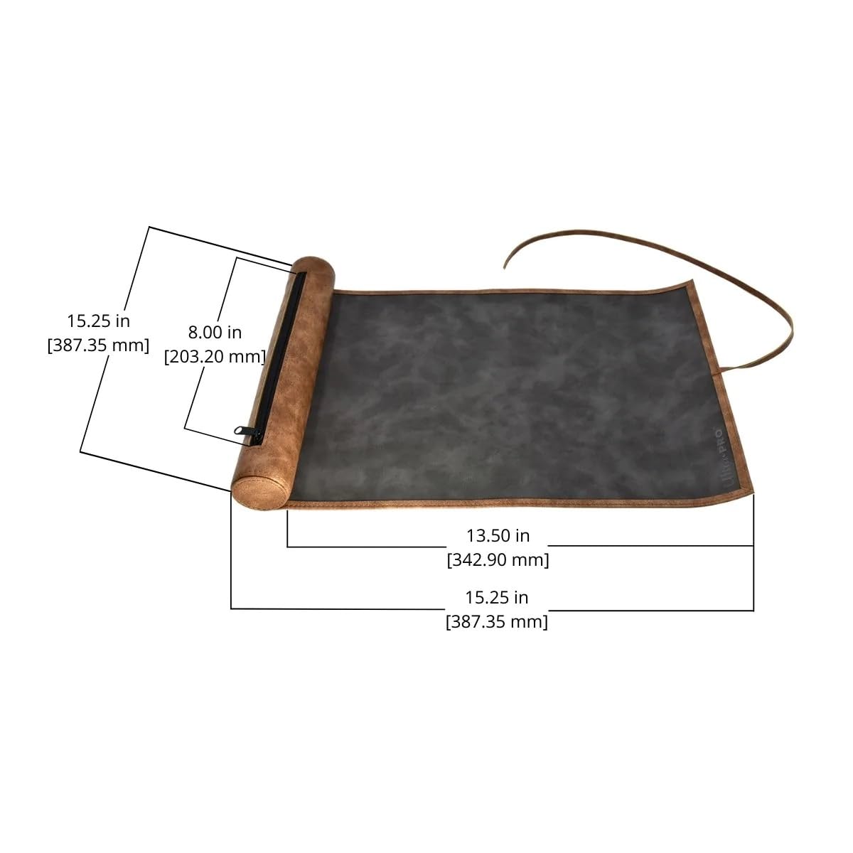 Ultra Pro Dice Scroll - Combination dice Storage and Rolling mat for RPG Players and dice Enthusiasts