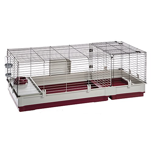 Ferplast Krolik Rabbit Cage ExtraLarge Rabbit Cage w/Wood or Wire