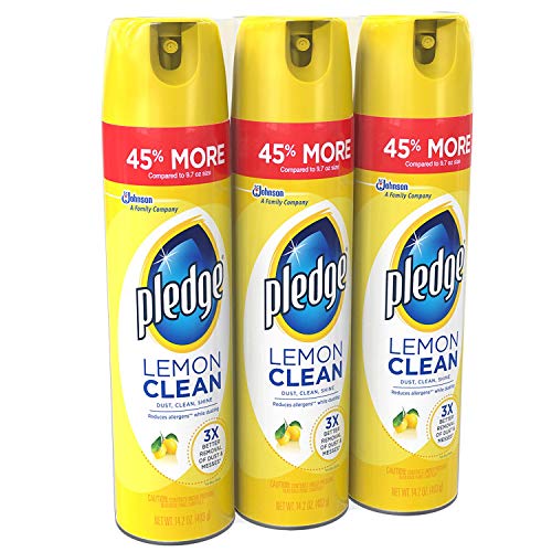 Pledge Furniture Spray, Lemon (14.2oz, 3pk.) Pricepulse