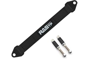 RASTP Limit Strap, Premium Quad Wrap Limit Strap Car Hauler Axle Straps Truck Wrecker Wheel Tie Down Strap with 10,000 Lb Web