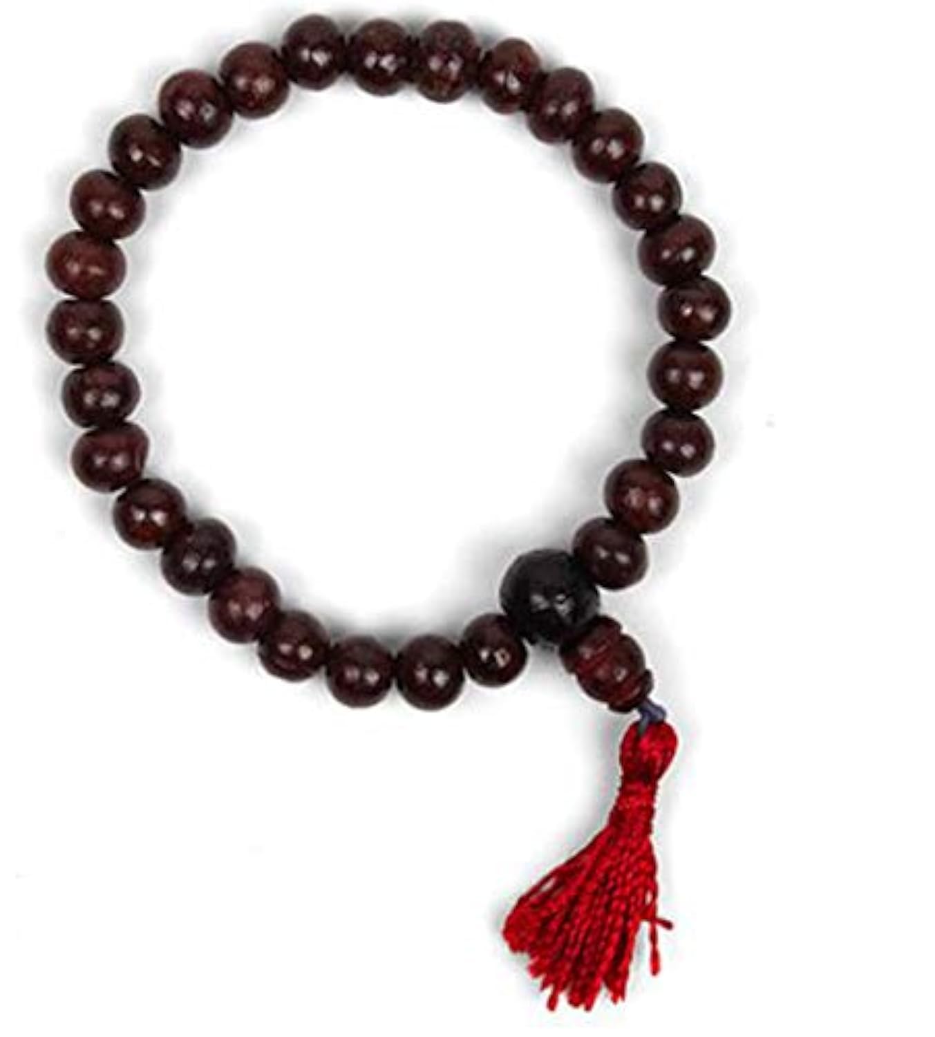 Prayer bead Bracelet | 28 bead Elasticated Mallah bead Bracelet | Meditation beads