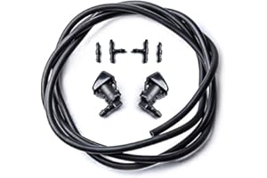 APEIXOTO Front Windshielf Washer Nozzle Compatible with Hose Kits for 2008-2012 Liberty 2006-2010 Commander 2007-2011 Dodge Nitro Spray Replacement 55157319AA, 4806312AA
