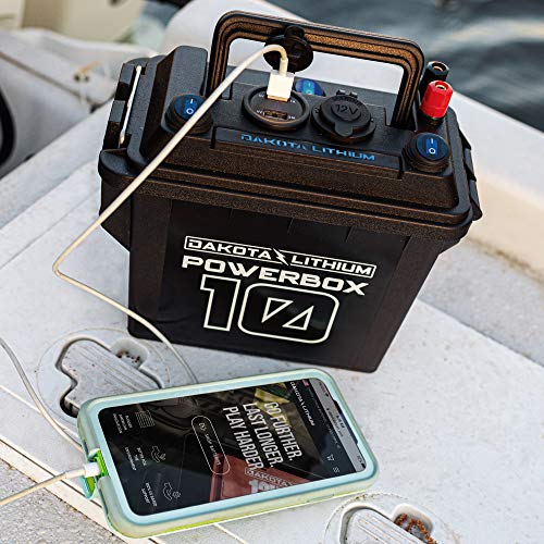 Dakota Lithium Power Box with 12V 10Ah LiFePO4 Battery Included 11