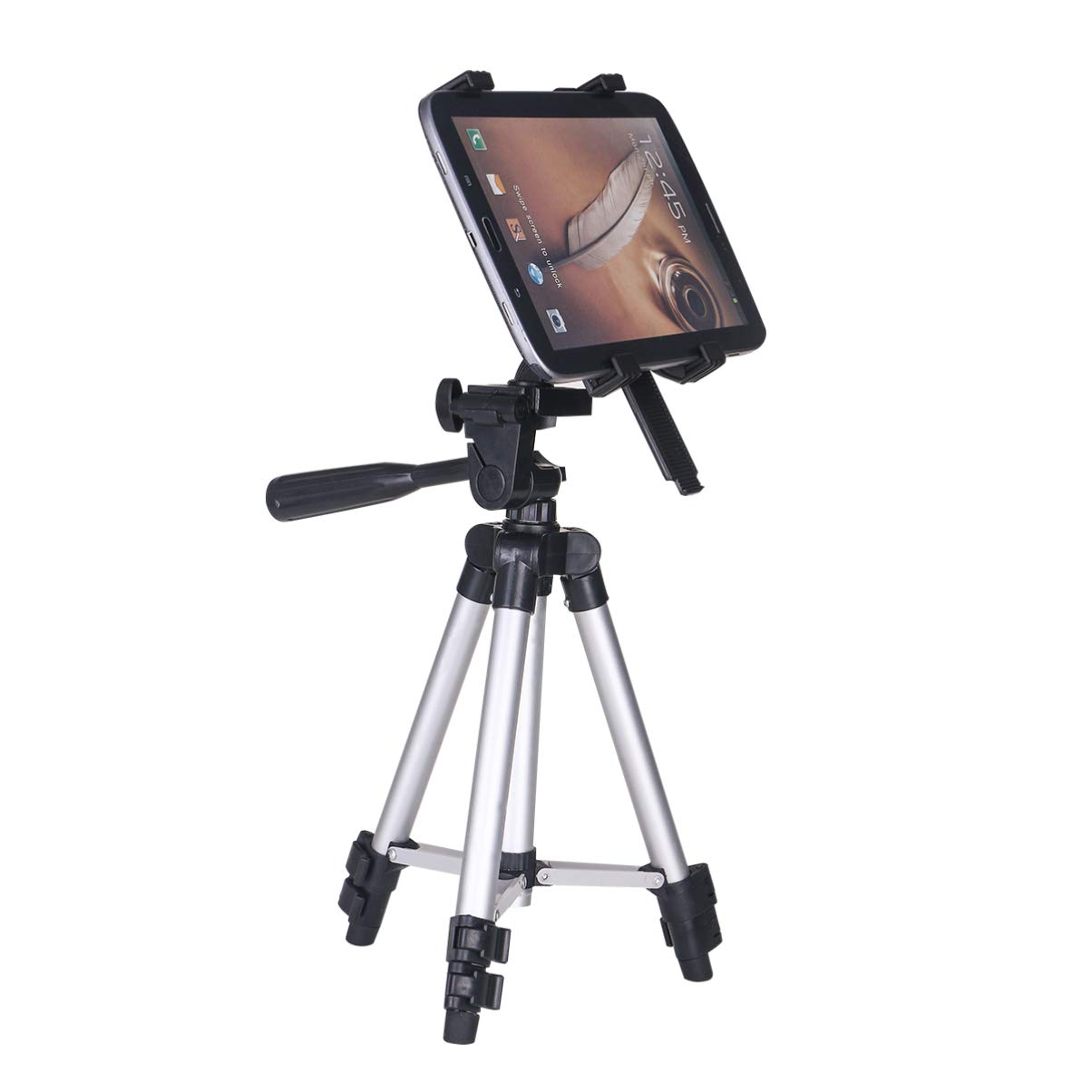 Mobestech Universal Retractable 180 Degree Rotating Tablet Stand Mount Holder