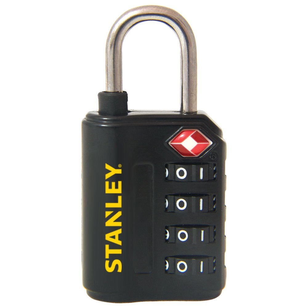 Stanley 30 mm TravelMax Padlock - Black