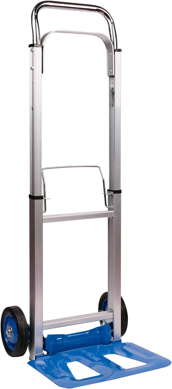 Neo Heavy Duty Aluminium Folding Sack Trolley 100 kg Extendable Handle