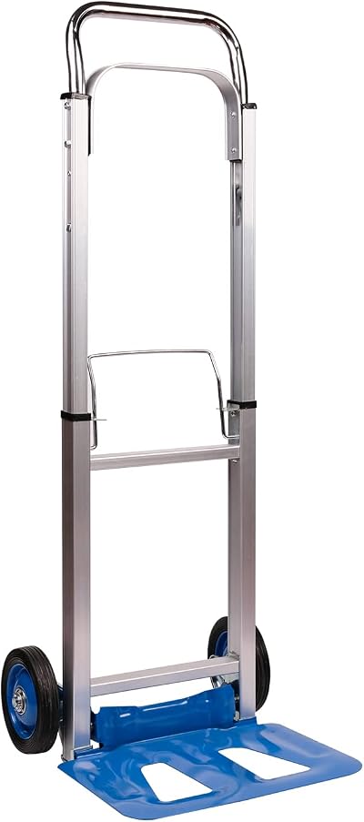 Neo Heavy Duty Aluminium Folding Sack Trolley 100 kg Extendable Handle