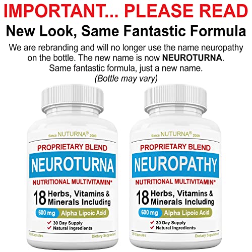 Neuropathy Nerve Nutritional Blend with 600 mg Alpha Lipoic Acid