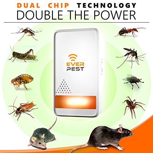 Pest Control Ultrasonic Repellent Easy Humane Way to Repel Rodents