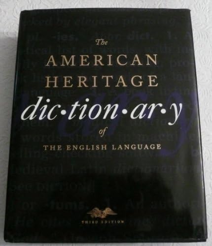Prescriptivists vs Descriptivists The Fifth Edition of The American Heritage Dictionary