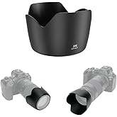 JJC ET-60 Lens Hood Shade for Canon RF 75-300mm f/4-5.6, EF 75-300mm f/4-5.6 III, EF-S 55-250mm f/4.5-5.6 is II, Replaces Can