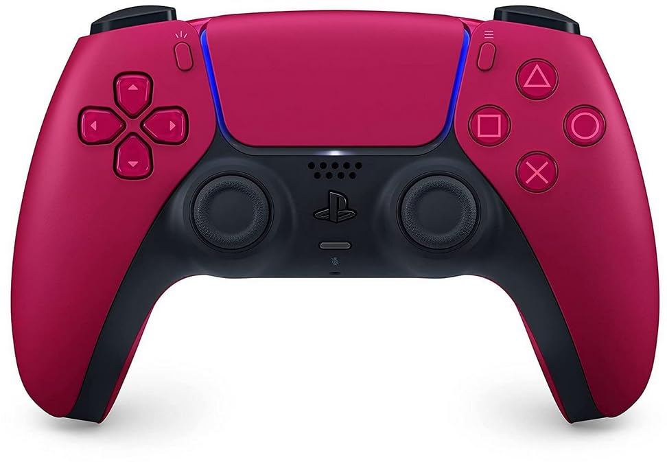 PlayStation DualSense Wireless Controller – Cosmic Red (Renewed)