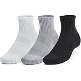 Under Armour Unisex-Adult Training Cotton Quarter Socks, Multipairs