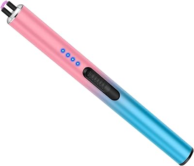 LcFun Electric Lighter USB Rechargeable Candle Lighter Long Reach Windproof