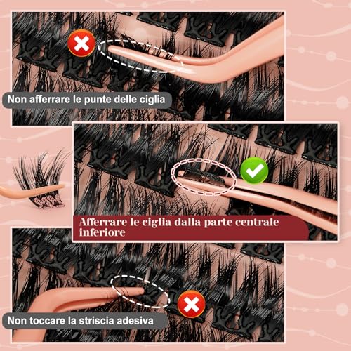 Higu clace False Eyelashes Self Adhesive Kit with Tweezers (Volume A) | Press And Go Eyelashes Without Glue And Removal, Mix 10-16mm, Easy To Use At Work, Travel, Weddings And Parties