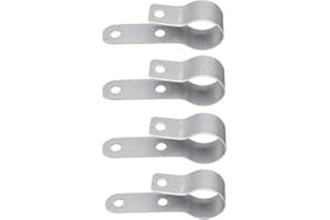 P-Clip For Air Diesel Parking Heater Exhaust Pipe, 24-28mm Stainless Steel Fastener Clip For Webasto And For Eberspacher Heat