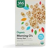 365 by Whole Foods Market, Organic Honey And Nut Morning O's Cereal, 12.2 Ounce