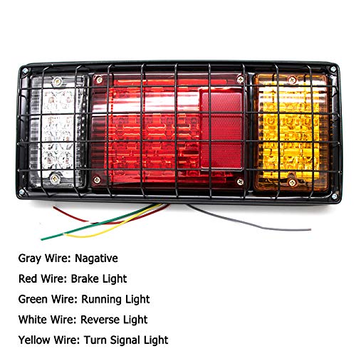 VINAUO 40 LED Truck Trailer Tail Lights Bar Kit for UTV RV Camper Truck