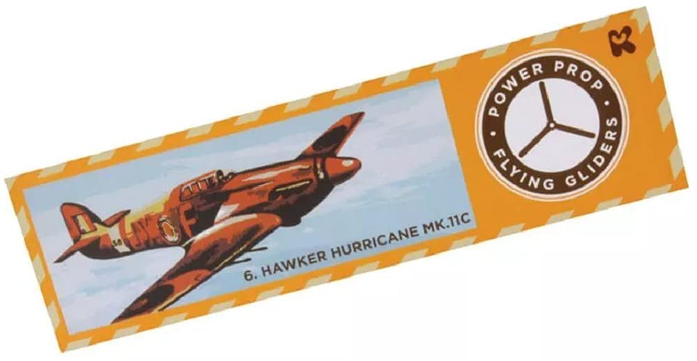 6 Airplane Gliders - Traditional Pockey Money Toy or Party Bag Filler for Boys Girls