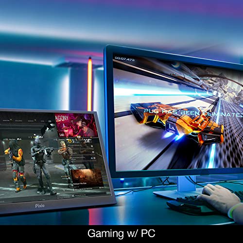 Pixio PX160 Portable Monitor Display 15.6 Inch 60Hz IPS HDR FHD 1920 X