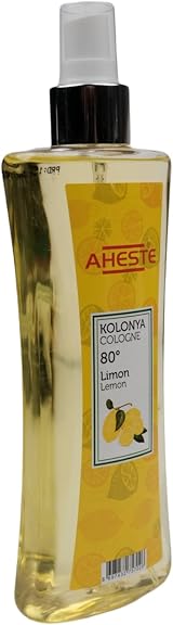 BY MIA AHESTE Lemon Aftershave Cologne Turkish Kolonya Pump Spray 250ML view 4