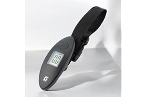 Luggage Scale 40kg / 90lb LCD Display Portable Electronic Scale - Digital Travel Luggage Hanging Weighing Machine - Battery I