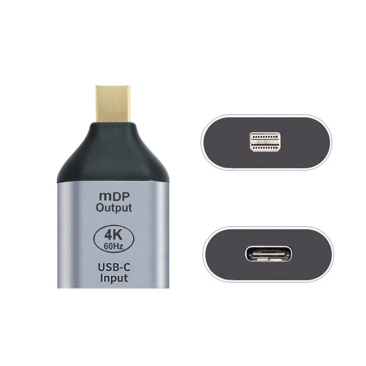 chenyang USB C to Mini Displayport Converter(The Mini Displayport Terminal Must be Connected to The Monitor, not The Host.You Need to use The 10Gbps USB C to C Cable.Other Cable not Work)
