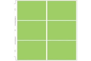 Doodlebug Design Horizontal Photo/Recipe Card Protectors for Scrapbooking, 12 by 12-Inch