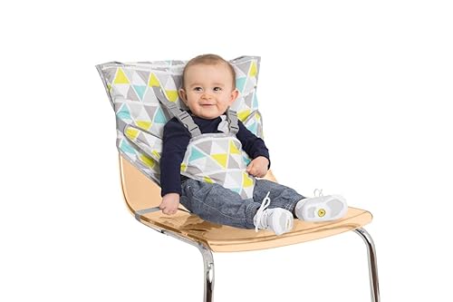 Nuby Portable High Chair and Safety Seat, Geo Triangle in Kuwait