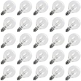 Brightown G40 Replacement Light Bulbs 5W Clear