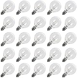 Brightown G40 Replacement Light Bulbs 5W Clear