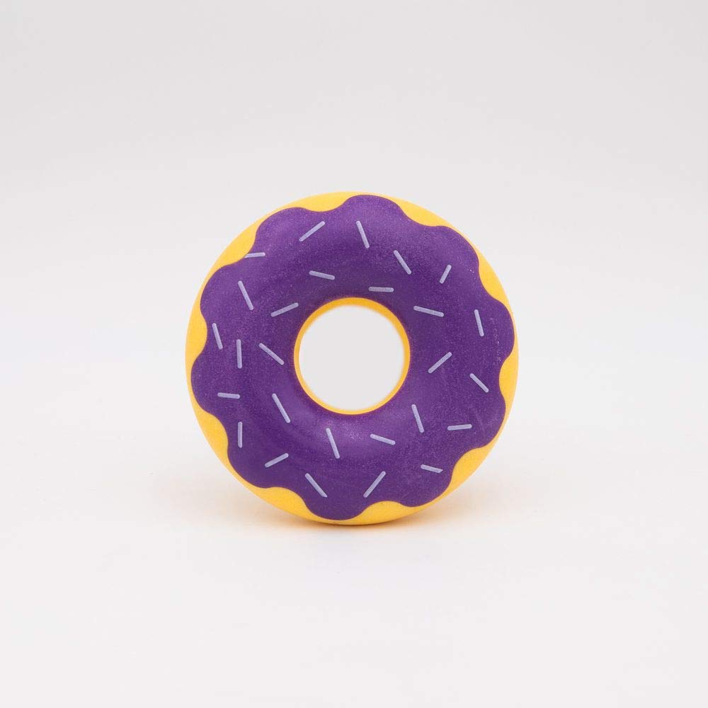 ZippyPaws, Halloween ZippyTuff Donutz, Interactive, Durable Dog Chew Toys - Grape Jelly