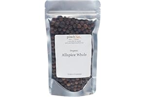 PINCH SPICE MARKET Organic Whole Allspice Berries-Fair Trade from Guatamala 4 Ounces