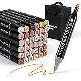 CeleMoon 36 Skin Tone Colors Dual Tip Alcohol