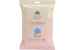 GUSTEAU’S PROFESSIONAL KITCHEN Gusteau's - Fondant Paste Vanilla Flavor, 8.82 oz (250g), Gluten Free (Light Blue)