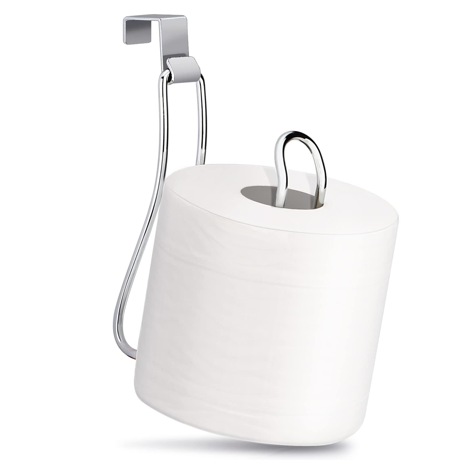 Photo 1 of Toilet Paper Holder, Over The Tank Toilet Paper Holder, Toilet Paper Roll Holder, Bathroom Toilet Paper Storage?Chrome?