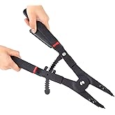 Universal Circlip Snap Pliers Tool Set, Retaining with Replacement Tips 16" for Remover Retaining and Remove Hoses Lock Plier