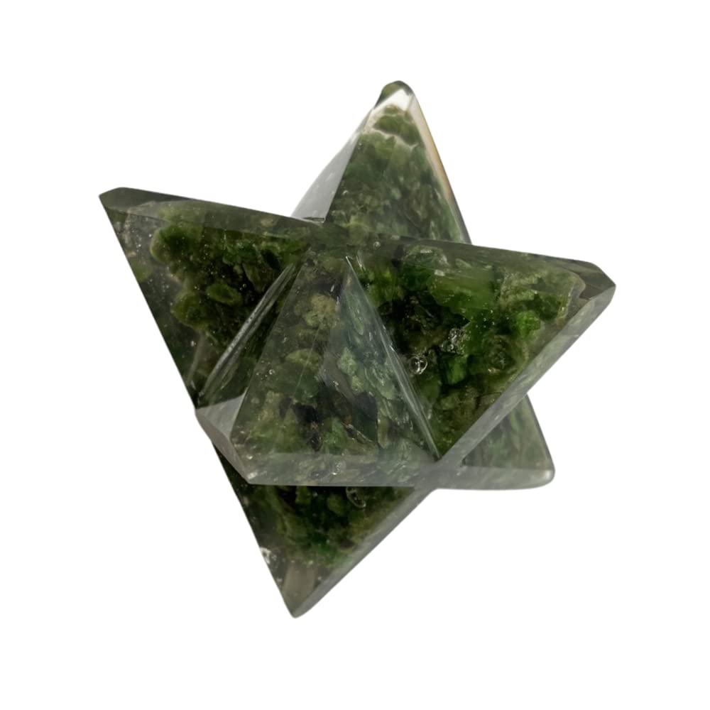 VIE Orgonite Merkaba Star, Green Aventurine